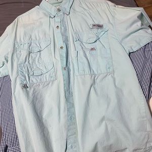 Columbia Fishing Shirt Medium